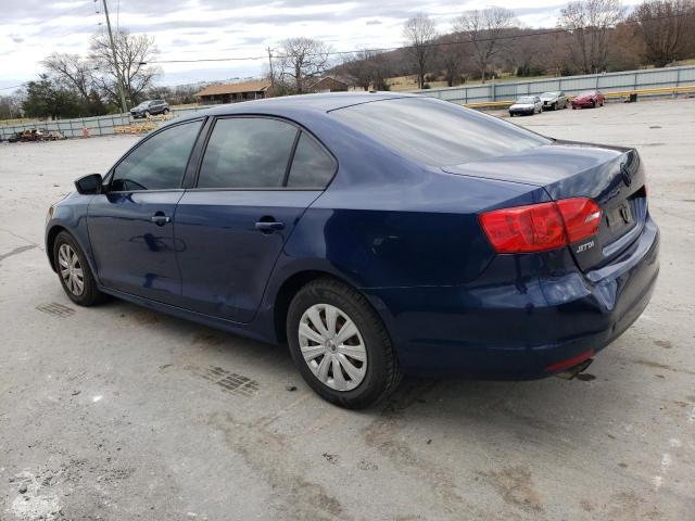 3VW1K7AJ0BM335075 - 2011 VOLKSWAGEN JETTA BASE 蓝色 照片 2