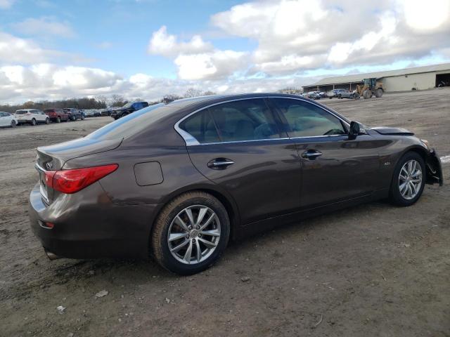 JN1EV7AP4GM300609 - 2016 INFINITI Q50 PREMIU GRAY photo 3