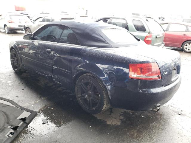 WAUDF48H37K036486 - 2007 AUDI A4 2.0T CA BLUE photo 2