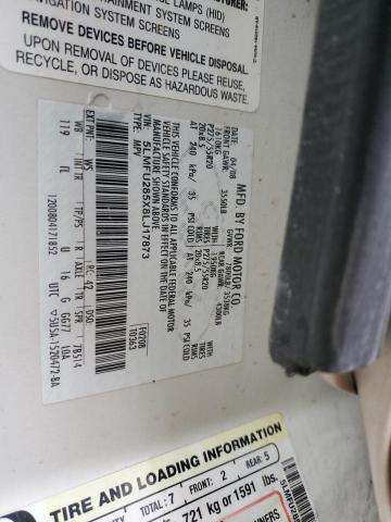 5LMFU285X8LJ17873 - 2008 LINCOLN NAVIGATOR 白色 照片 13