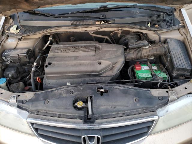 5FNRL18512B006687 - 2002 HONDA ODYSSEY LX TAN photo 12