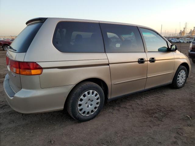 5FNRL18512B006687 - 2002 HONDA ODYSSEY LX TAN photo 3