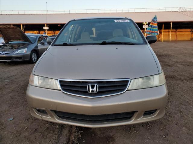 5FNRL18512B006687 - 2002 HONDA ODYSSEY LX TAN photo 5