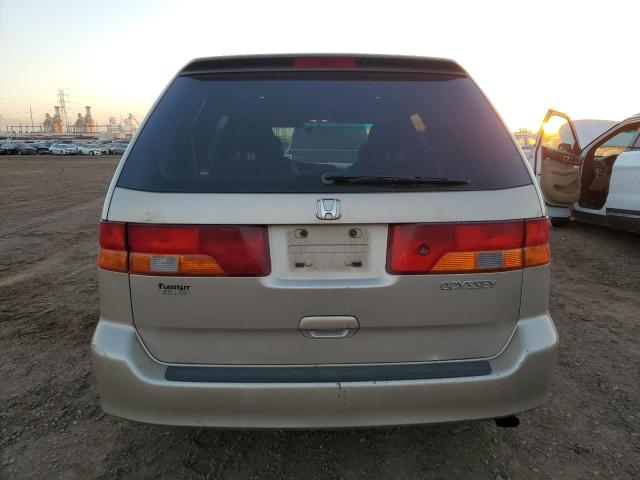 5FNRL18512B006687 - 2002 HONDA ODYSSEY LX TAN photo 6