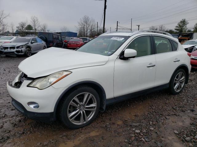 JN1AJ0HR5CM452109 - 2012 INFINITI EX35 BASE WHITE photo 1