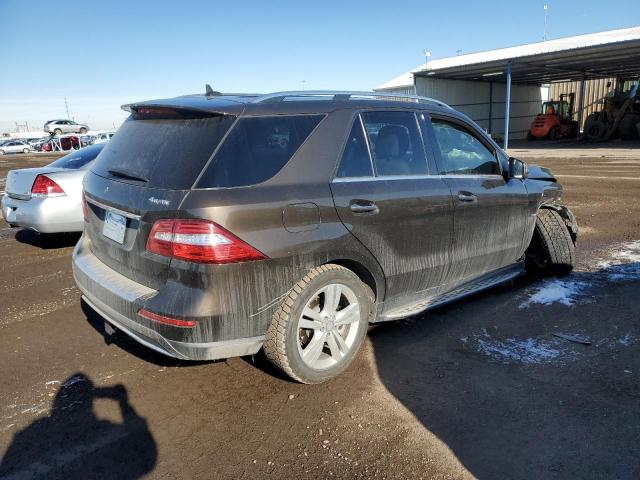 4JGDA5HB9CA084556 - 2012 MERCEDES-BENZ ML 350 4MA BROWN photo 3