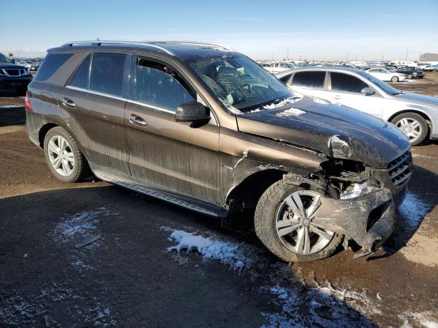 4JGDA5HB9CA084556 - 2012 MERCEDES-BENZ ML 350 4MA BROWN photo 4