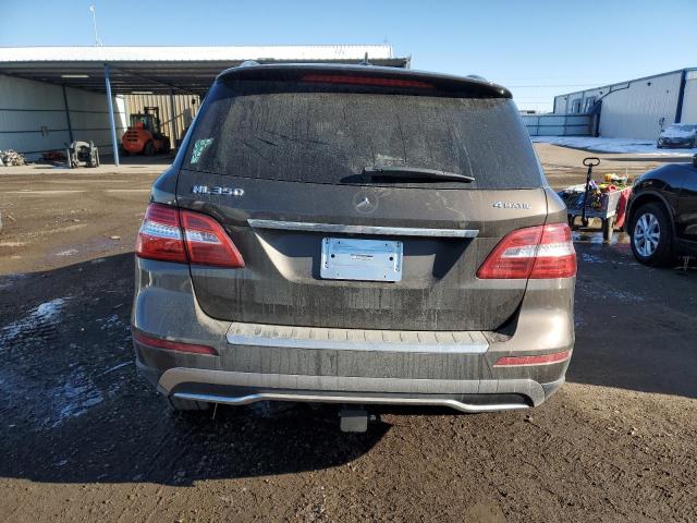 4JGDA5HB9CA084556 - 2012 MERCEDES-BENZ ML 350 4MA BROWN photo 6