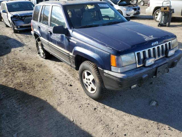 1J4GZ58Y9PC536539 - 1993 JEEP GRAND CHER BLUE photo 4