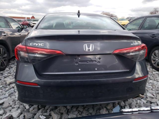 2HGFE2F52NH574615 - 2022 HONDA CIVIC SPOR 灰色 照片 6