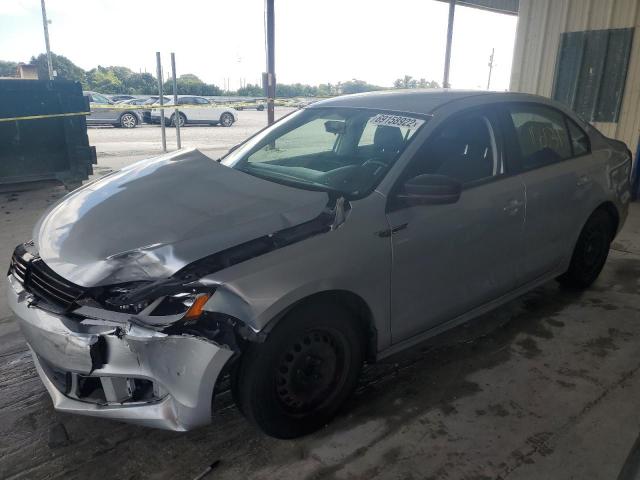 3VW2K7AJ1EM327611 - 2014 VOLKSWAGEN JETTA BASE 银色 照片 1