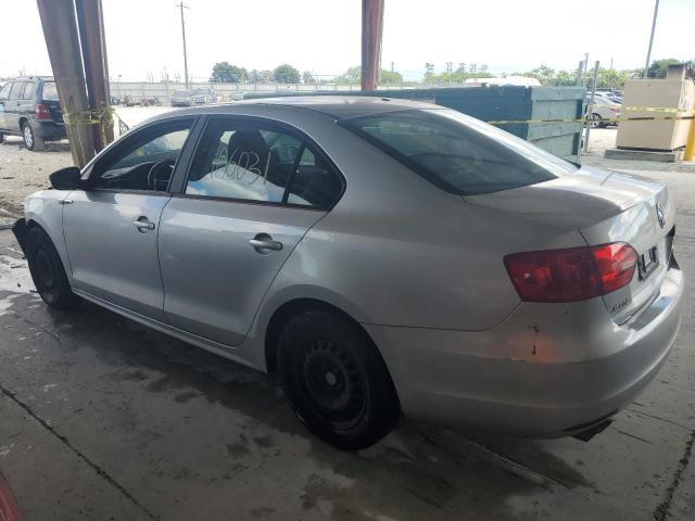 3VW2K7AJ1EM327611 - 2014 VOLKSWAGEN JETTA BASE 银色 照片 2