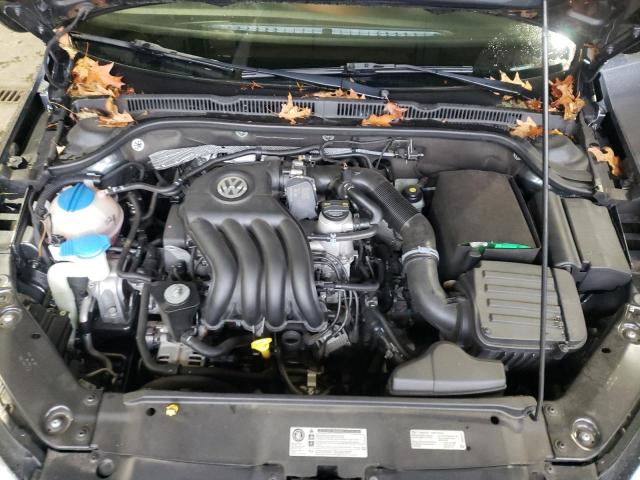3VW2K7AJXEM418635 - 2014 VOLKSWAGEN JETTA BASE GRAY photo 11