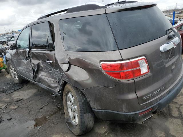 5GZEV23748J199988 - 2008 SATURN OUTLOOK XR BROWN photo 2