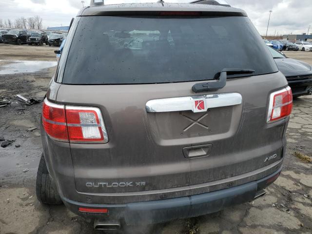 5GZEV23748J199988 - 2008 SATURN OUTLOOK XR BROWN photo 6