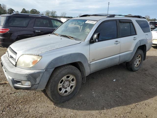 JTEZT14R130008444 - 2003 TOYOTA 4 RUNNER SILVER photo 1