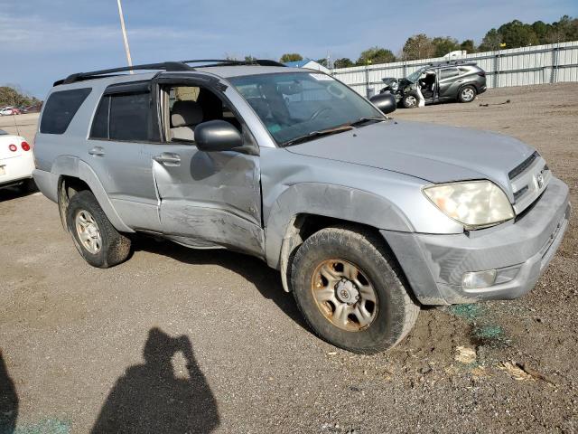 JTEZT14R130008444 - 2003 TOYOTA 4 RUNNER SILVER photo 4