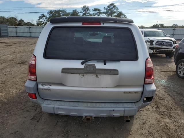 JTEZT14R130008444 - 2003 TOYOTA 4 RUNNER SILVER photo 6