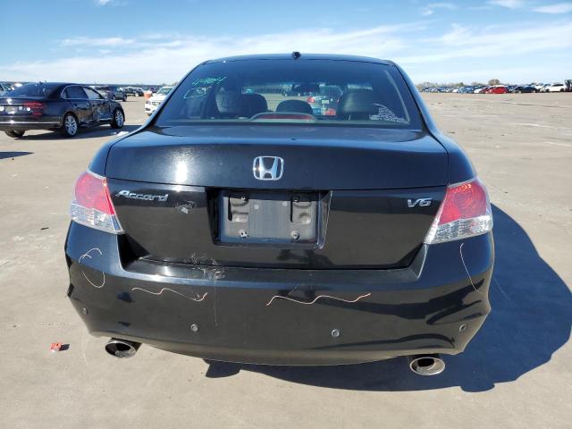 1HGCP3F81AA017183 - 2010 HONDA ACCORD EXL BLACK photo 6