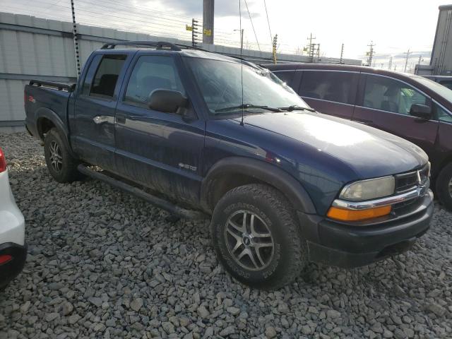 1GCDT13X83K124999 - 2003 CHEVROLET S TRUCK S1 BLUE photo 4