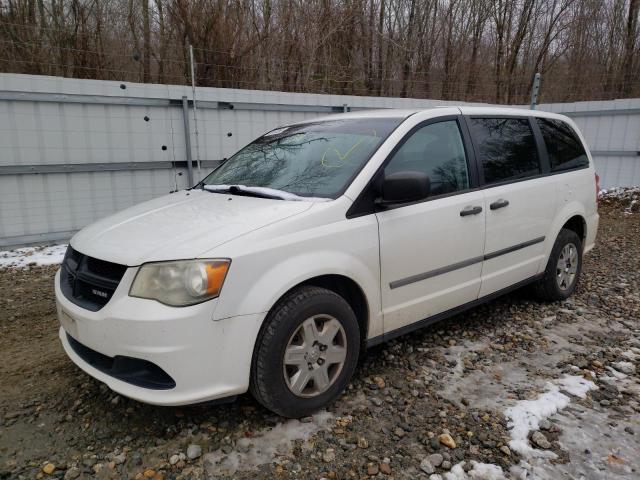 2C4JDGAG9CR279794 - 2012 DODGE RAM VAN WHITE photo 1