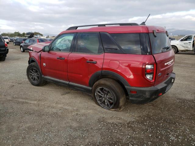 3FMCR9B60MRA95086 - 2021 FORD BRONCO SPO RED photo 2