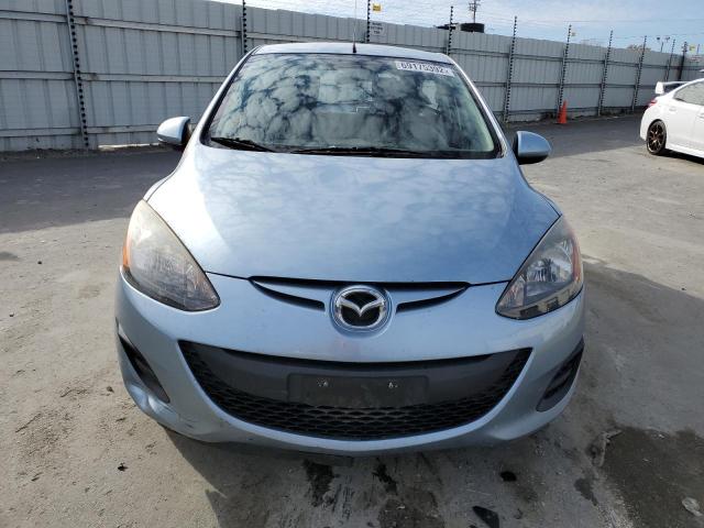 JM1DE1KZ0D0152399 - 2013 MAZDA MAZDA2 SILVER photo 5