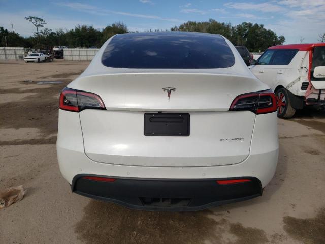 5YJYGDEE8MF122686 - 2021 TESLA MODEL Y WHITE photo 6