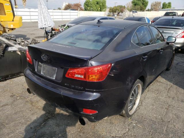 JTHCK262972012995 - 2007 LEXUS IS 250 BLACK photo 3