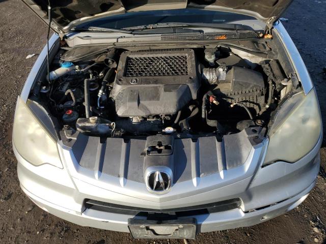 5J8TB18268A020702 - 2008 ACURA RDX SILVER photo 12