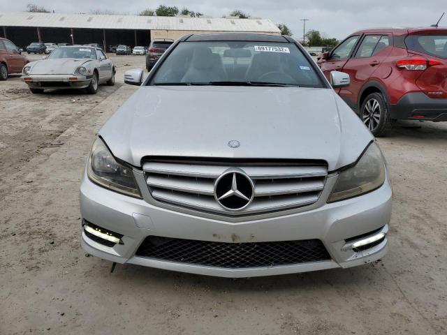 WDDGJ5HB6CF926618 - 2012 MERCEDES-BENZ C 350 SILVER photo 5