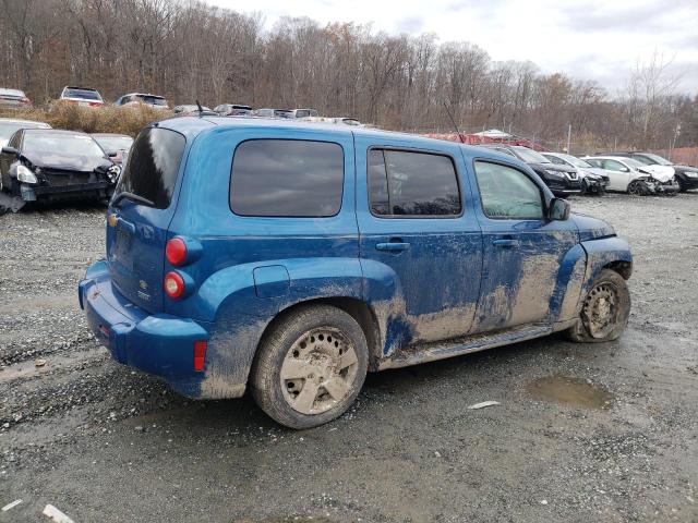 3GNBAADB2AS594311 - 2010 CHEVROLET HHR LS BLUE photo 3