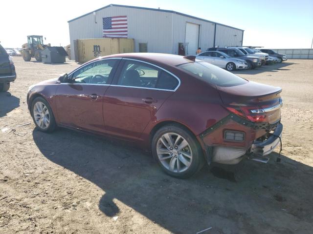 2G4GK5EX8G9182022 - 2016 BUICK REGAL MAROON photo 2