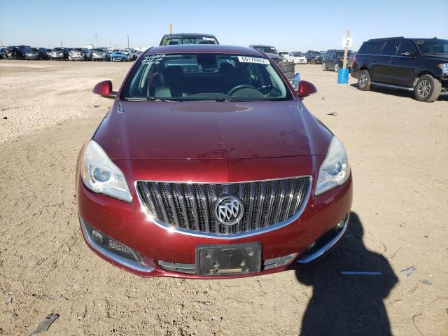 2G4GK5EX8G9182022 - 2016 BUICK REGAL MAROON photo 5