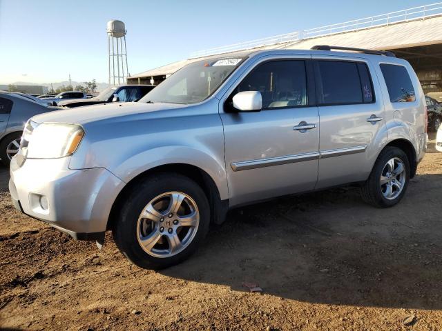 5FNYF3H72BB016306 - 2011 HONDA PILOT EXLN SILVER photo 1