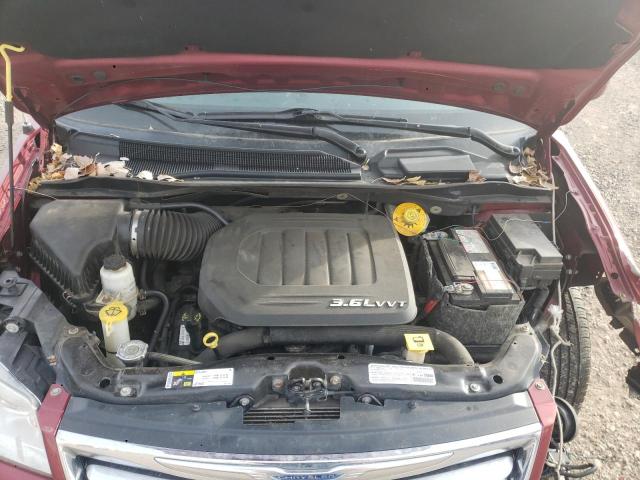 2C4RC1BG6ER156961 - 2014 CHRYSLER TOWN & COU ბურგუნდია ფოტო 12