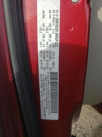 2C4RC1BG6ER156961 - 2014 CHRYSLER TOWN & COU ბურგუნდია ფოტო 13