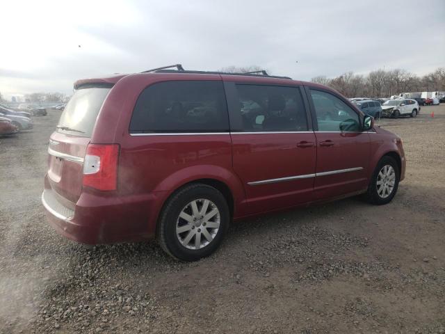 2C4RC1BG6ER156961 - 2014 CHRYSLER TOWN & COU BURGUNDY photo 3