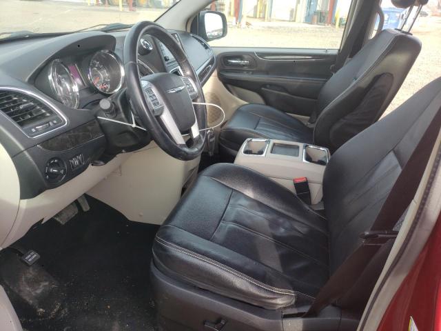 2C4RC1BG6ER156961 - 2014 CHRYSLER TOWN & COU ბურგუნდია ფოტო 7