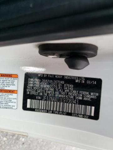 JF1ZNAA11E9706943 - 2014 TOYOTA SCION FR-S WHITE photo 12