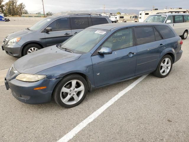 1YVHP82D655M15003 - 2005 MAZDA 6 S BLUE photo 1