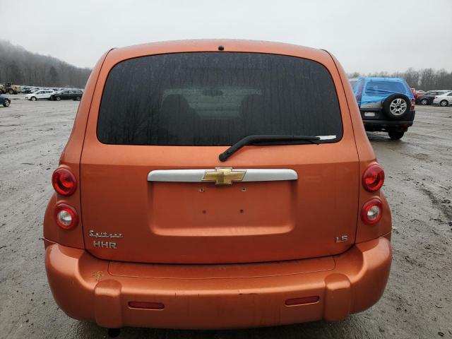 3GNDA13D77S641160 - 2007 CHEVROLET HHR LS ORANGE photo 6