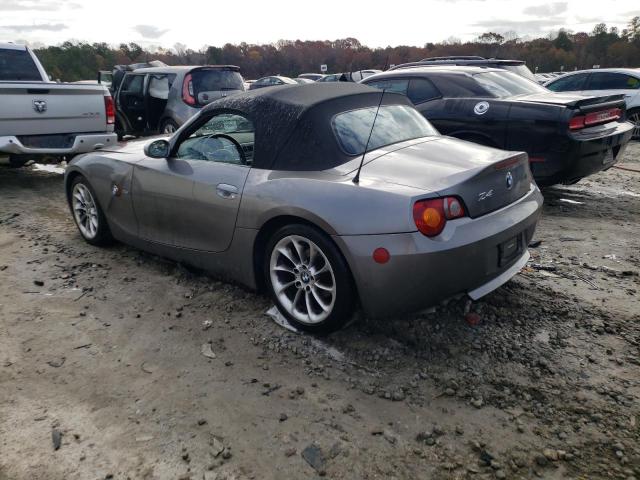 4USBT33514LR67756 - 2004 BMW Z4 2.5 GRAY photo 2