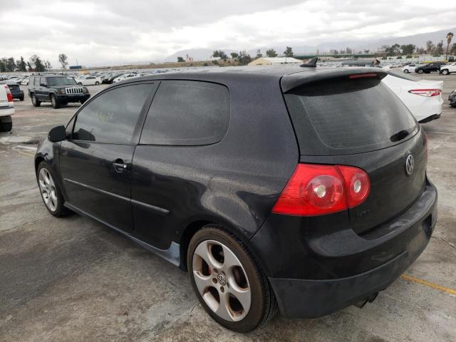 WVWFV71K18W159915 - 2008 VOLKSWAGEN GOLF GTI BLACK photo 2