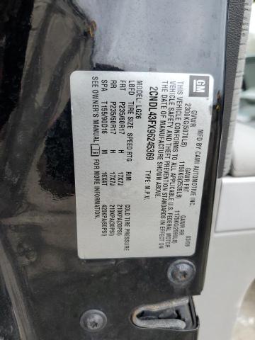 2CNDL43FX96245369 - 2009 CHEVROLET EQUINOX GRAY photo 14