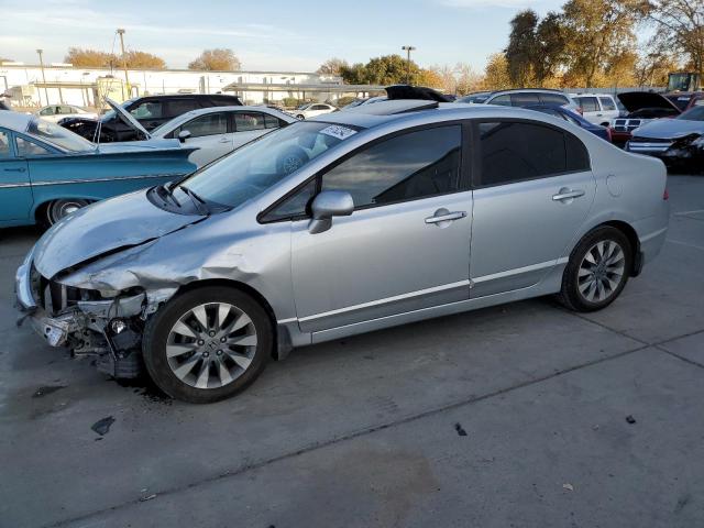 19XFA16929E001500 - 2009 HONDA CIVIC EXL 银色 照片 1