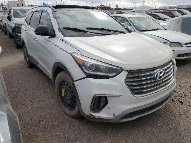 KM8SR4HF4HU171168 - 2017 HYUNDAI SANTA FE S WHITE photo 4