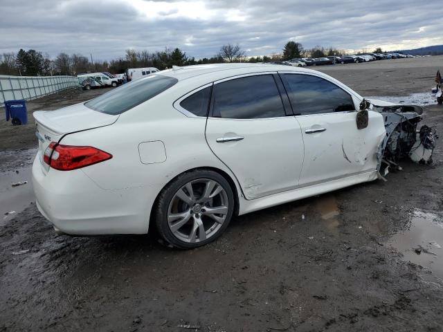 JN1BY1AR9EM****** - 2014 INFINITI Q70 3.7 WHITE photo 3