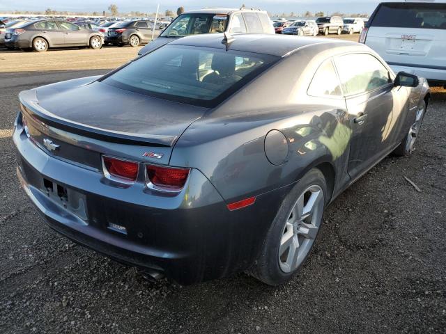 2G1FB1EVXA9223399 - 2010 CHEVROLET CAMARO LT GRAY photo 3