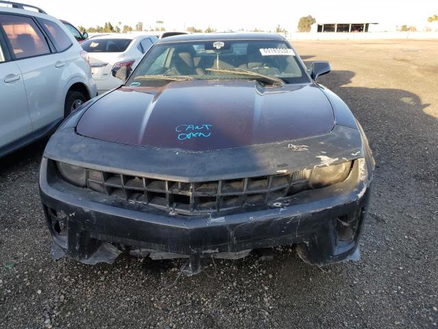 2G1FB1EVXA9223399 - 2010 CHEVROLET CAMARO LT GRAY photo 5